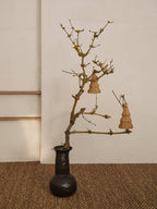 Campanas decorativas trenzadas – Set de 2 – Natural