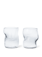 Vasos Dimple – Set de 2 – Transparente