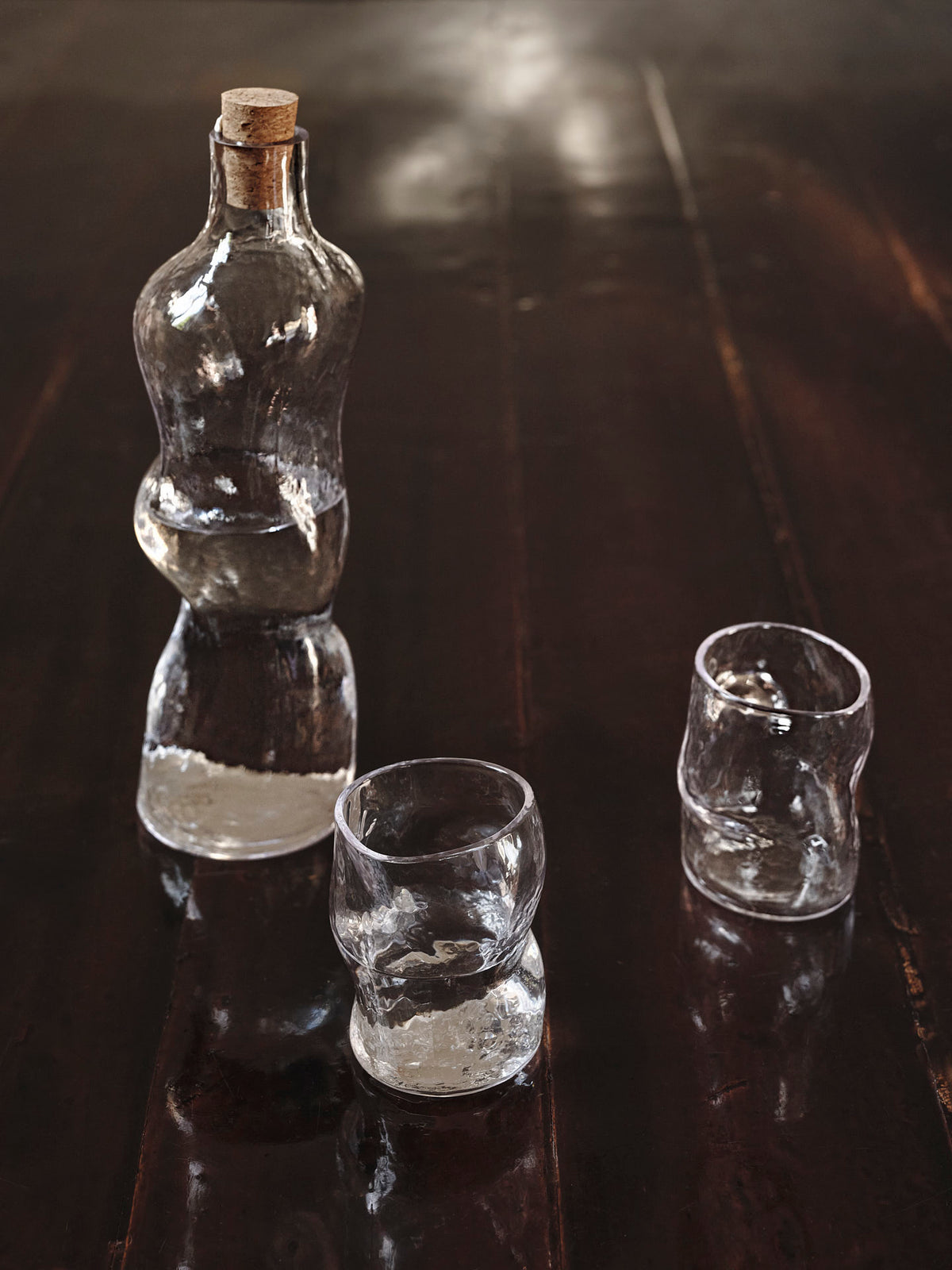 Vasos Dimple – Set de 2 – Transparente
