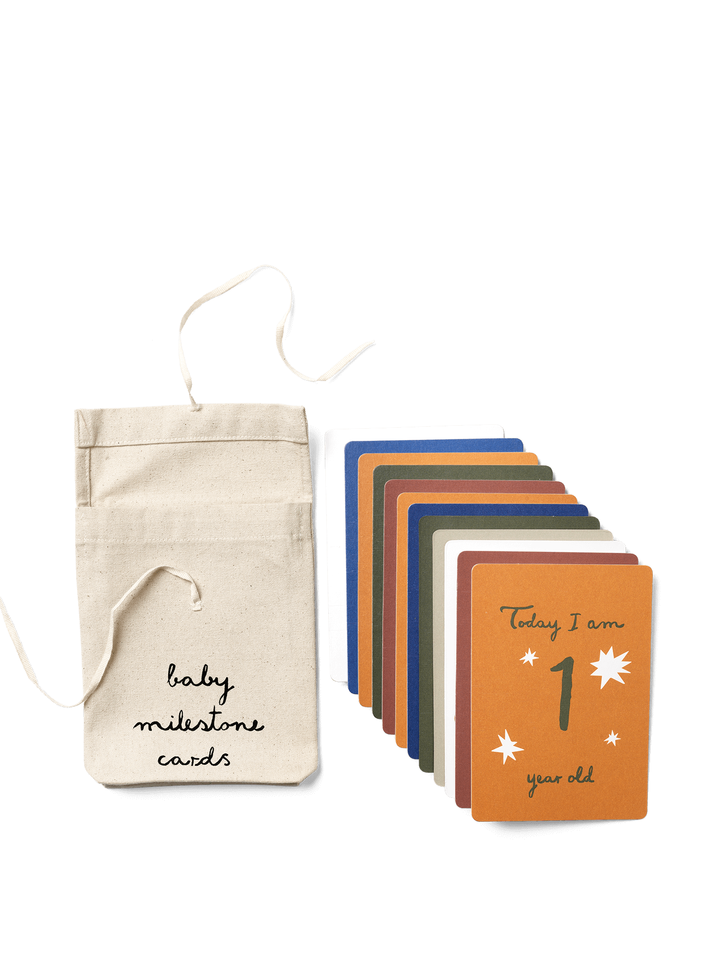 Tarjetas de hitos – Multicolor