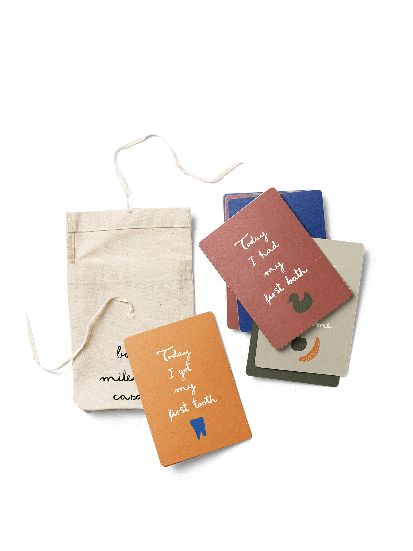 Tarjetas de hitos – Multicolor