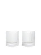 Vasos Tumbler Ripple – Set de 2 – Rosa rubor