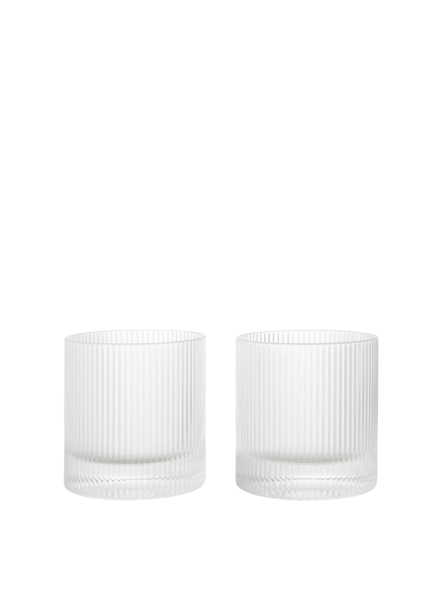 Vasos Tumbler Ripple – Set de 2 – Rosa rubor