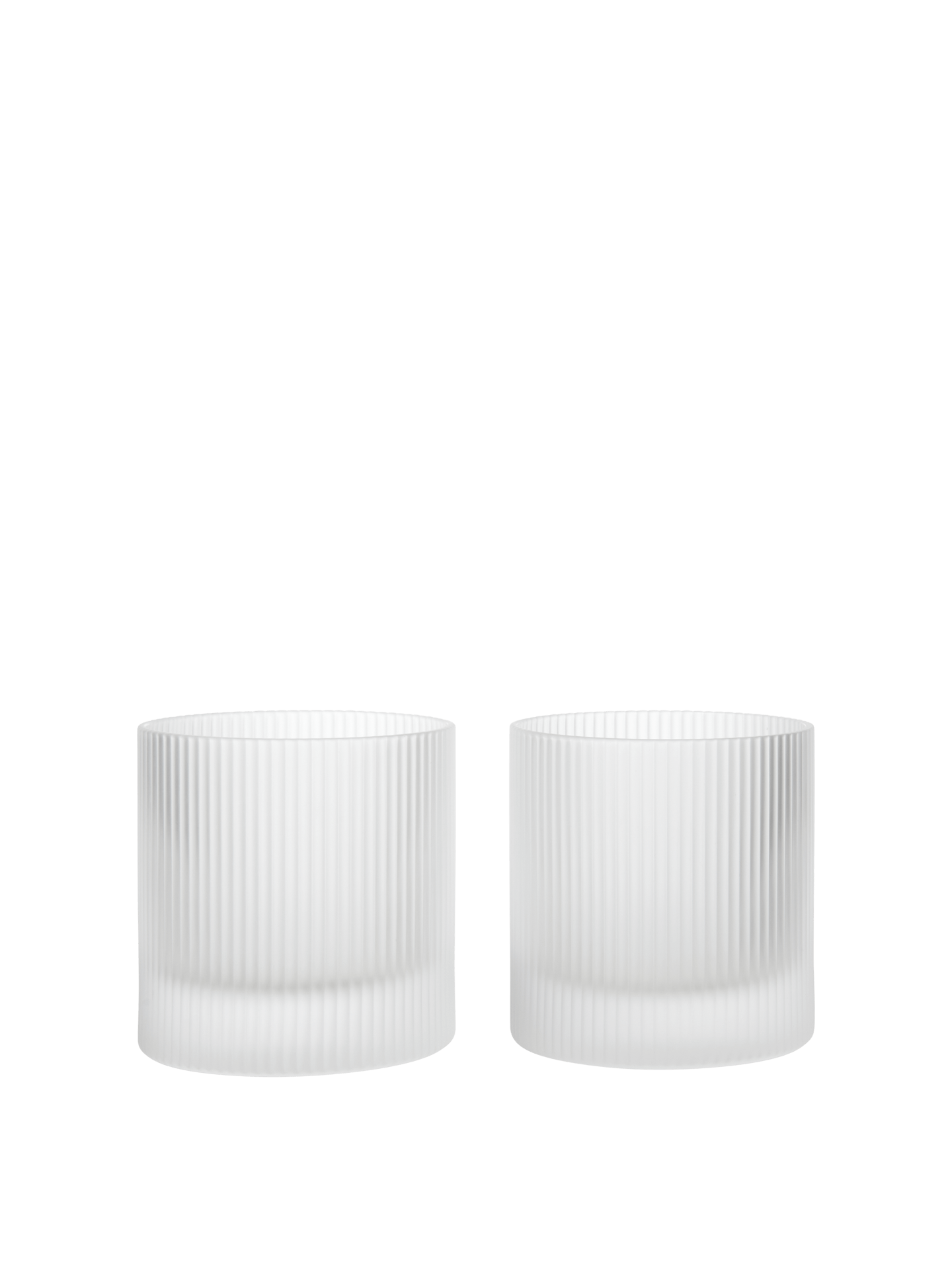 Vasos Tumbler Ripple – Set de 2 – Rosa rubor