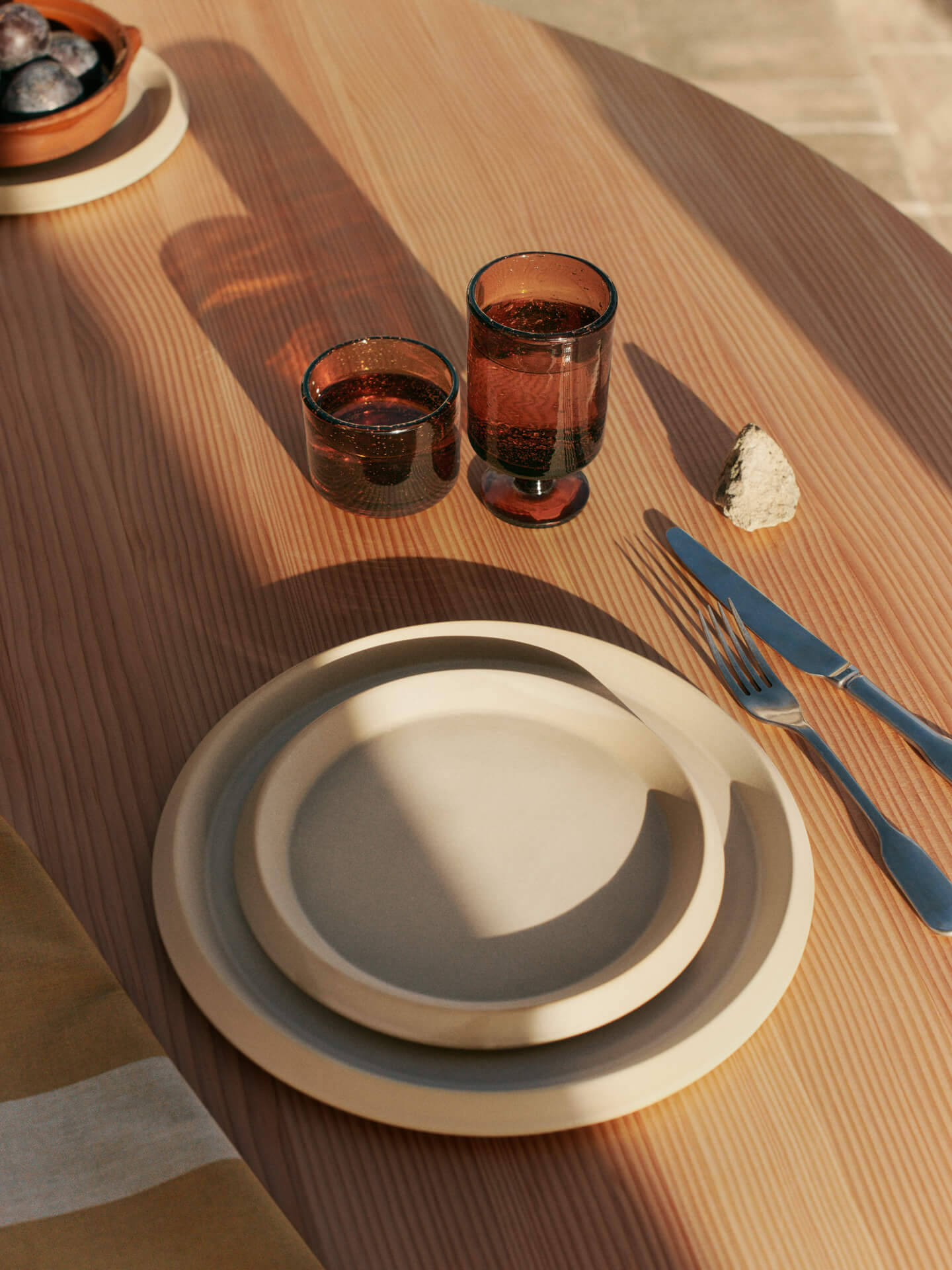 Plato llano Erena – D29 – Crema