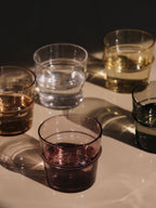 Vasos bajos Boya – Set de 2 – Rosa empolvado