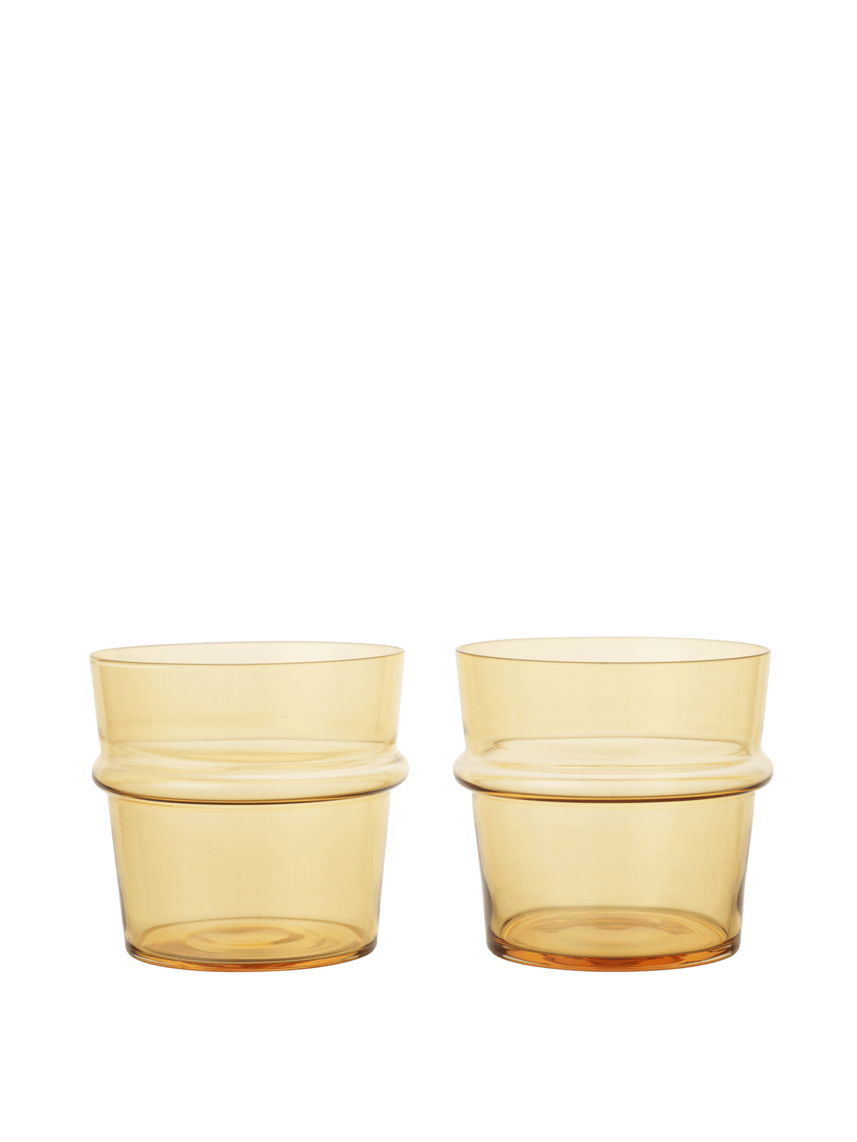 Vasos bajos Boya – Set de 2 – Rosa empolvado