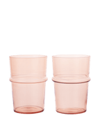 Vasos altos Boya – Set de 2 – Rosa empolvado