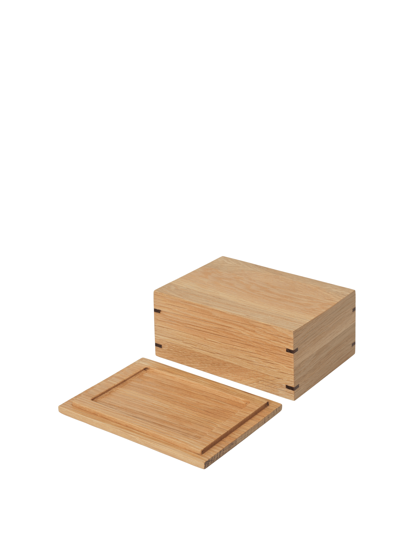 Caja para mantequilla Bon – Roble natural
