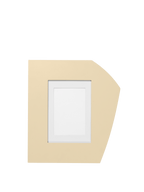 Marco de fotos de almacenamiento Decoupe – A5 – Beige suave