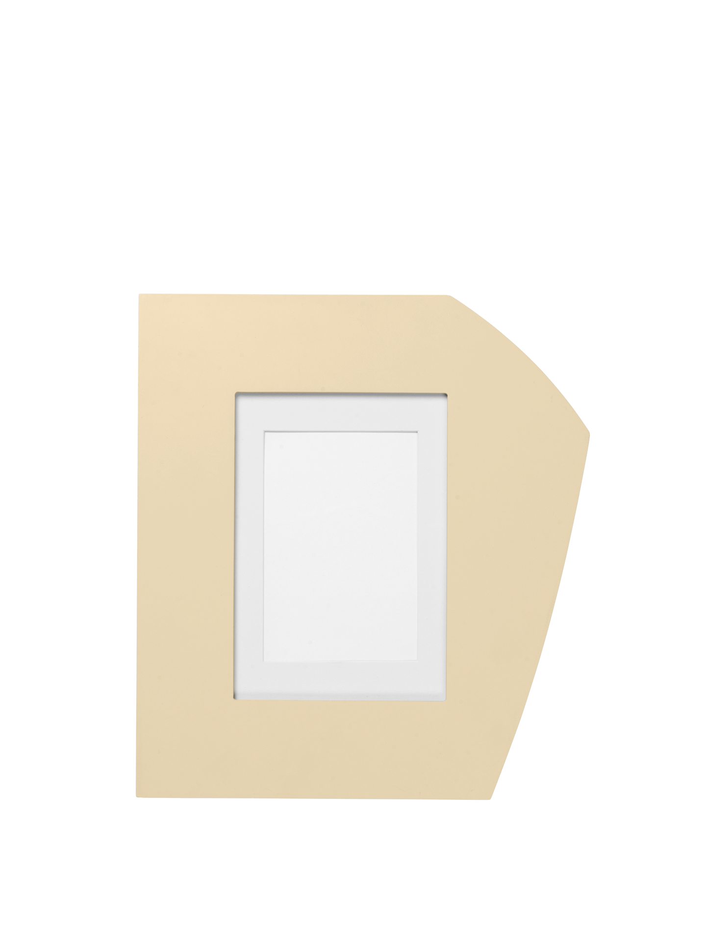 Marco de fotos de almacenamiento Decoupe – A5 – Beige suave