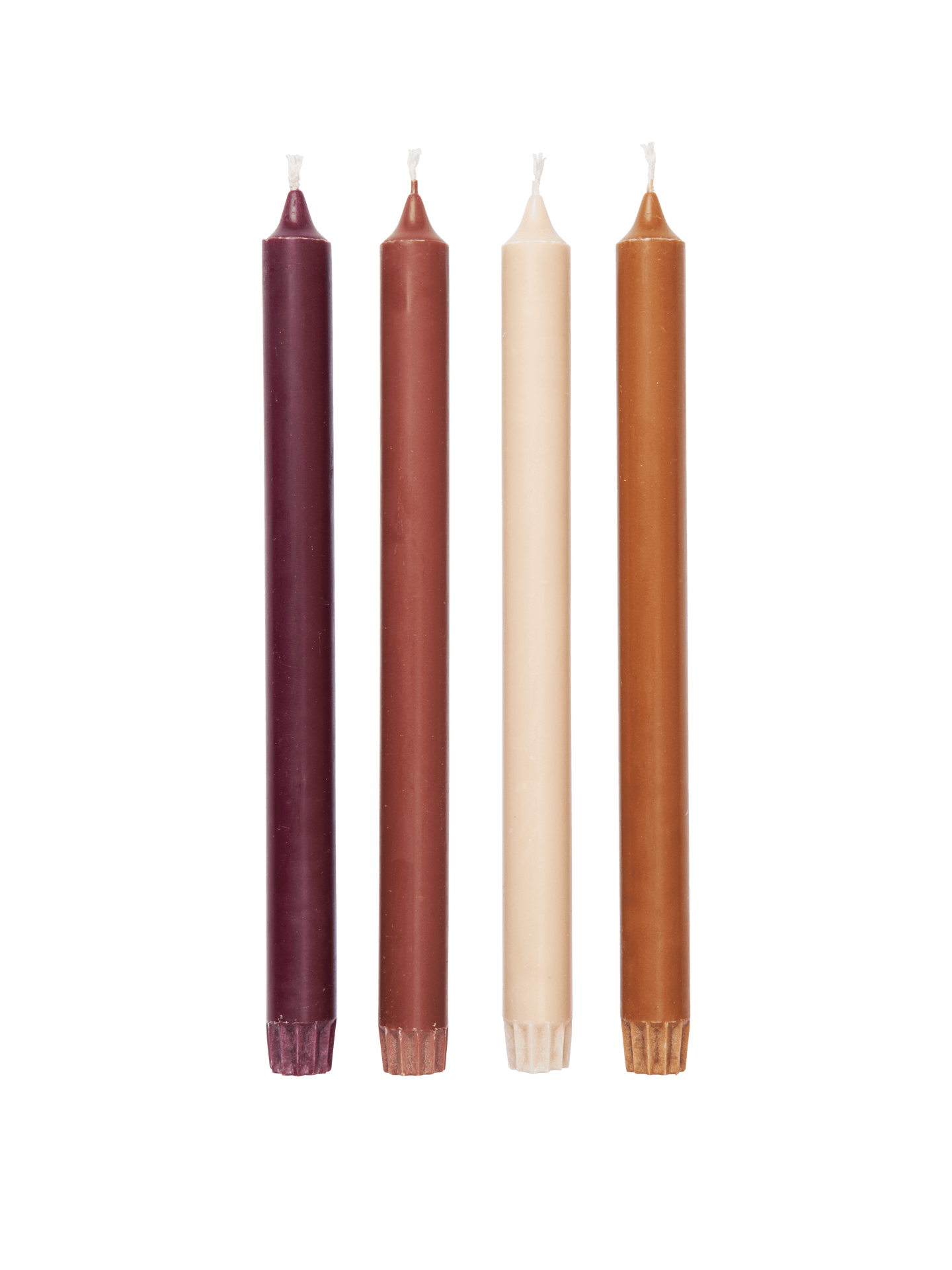 Velas Pure – Set de 4 – Combinación botánica