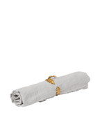 Anillas para servilletas Holly Leaf – Set de 4 – Latón negro