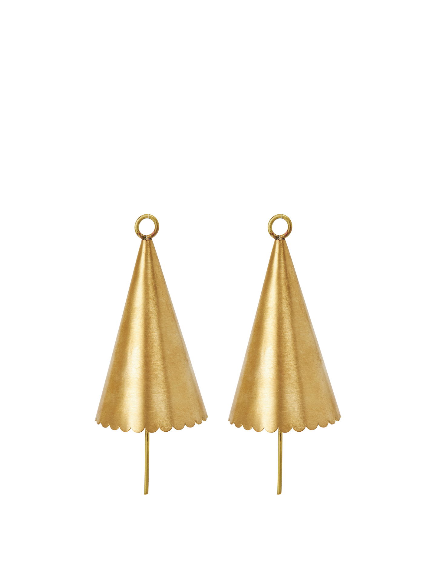 Campanas cónicas – Set de 2 – Latón