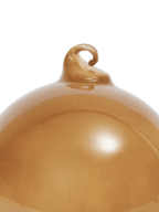 Bolas de Navidad de cristal – M – Set de 3 – Rosa opaco