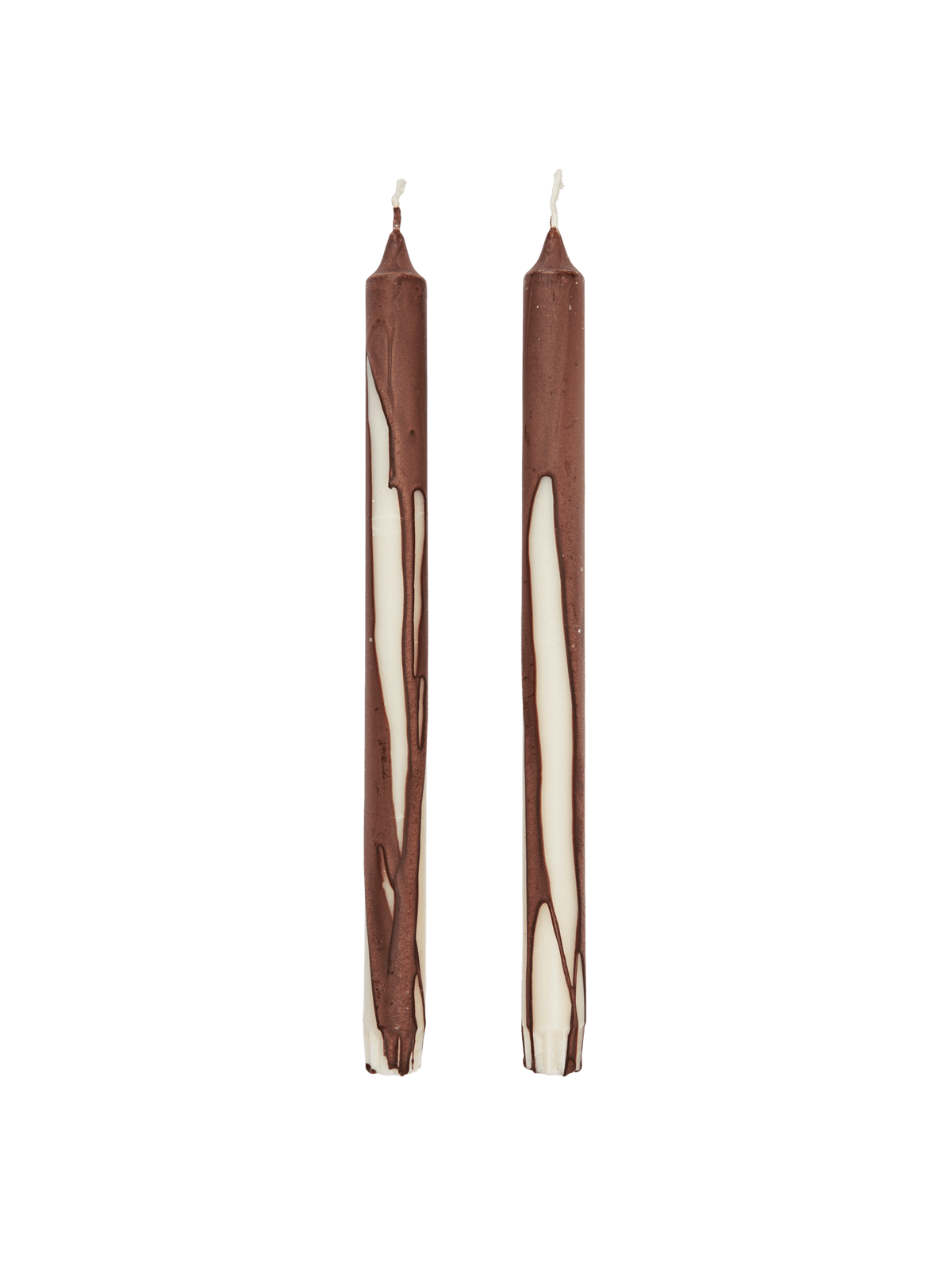 Velas Dryp – Set de 2 – Beige