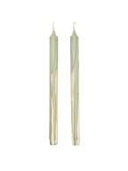 Velas Dryp – Set de 2 – Beige