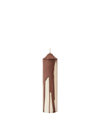Vela de pilar Dryp – A20 cm – Beige
