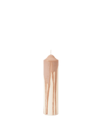 Vela de pilar Dryp – A20 cm – Beige