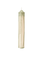 Vela de pilar Dryp – A30 cm – Beige