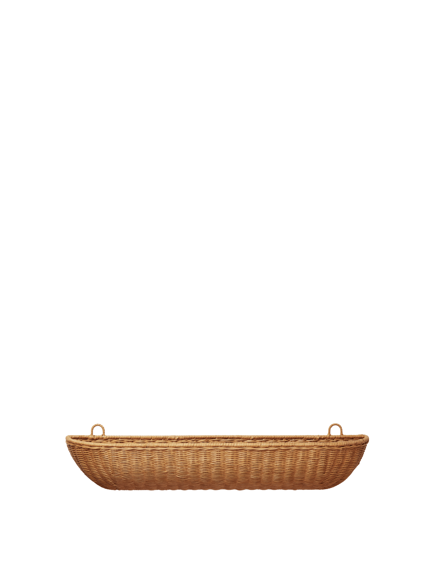 Bolsillo de pared trenzado - 75x14 - Natural