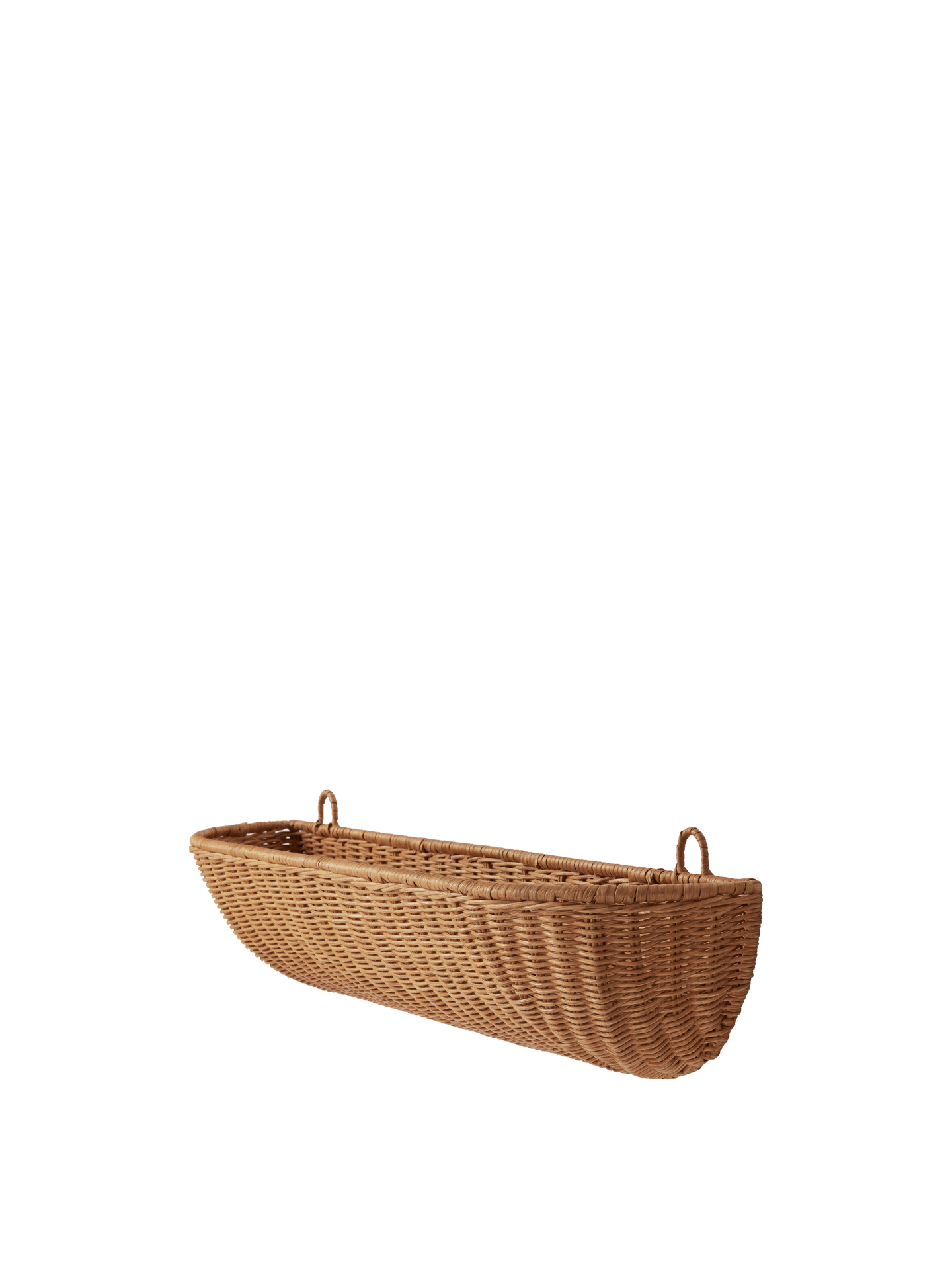 Bolsillo de pared trenzado - 75x14 - Natural