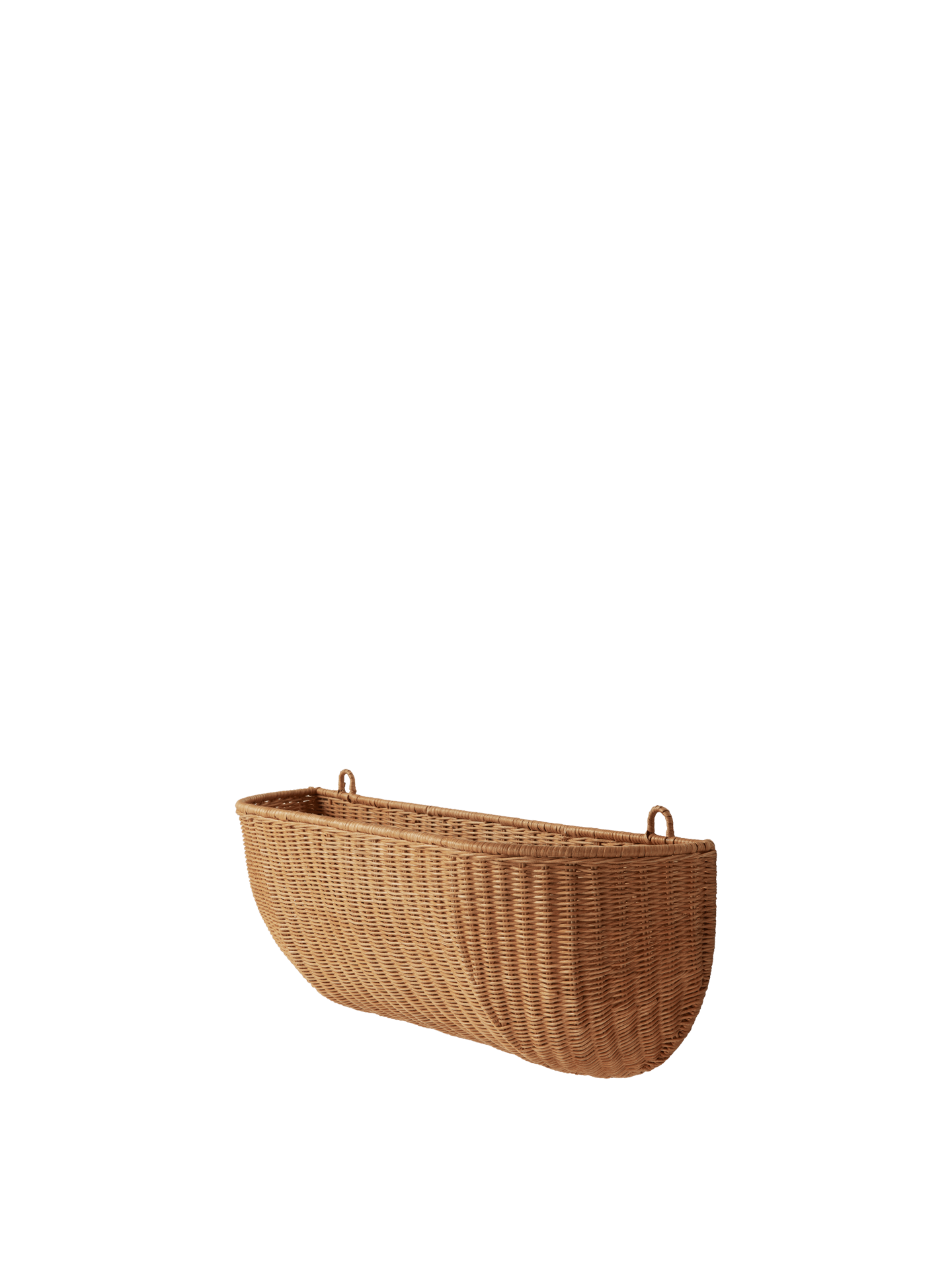 Bolsillo de pared trenzado - 75x14 - Natural
