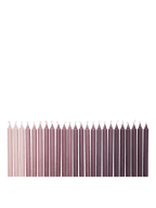 Velas Ombre – Set de 24 – Uva oscuro