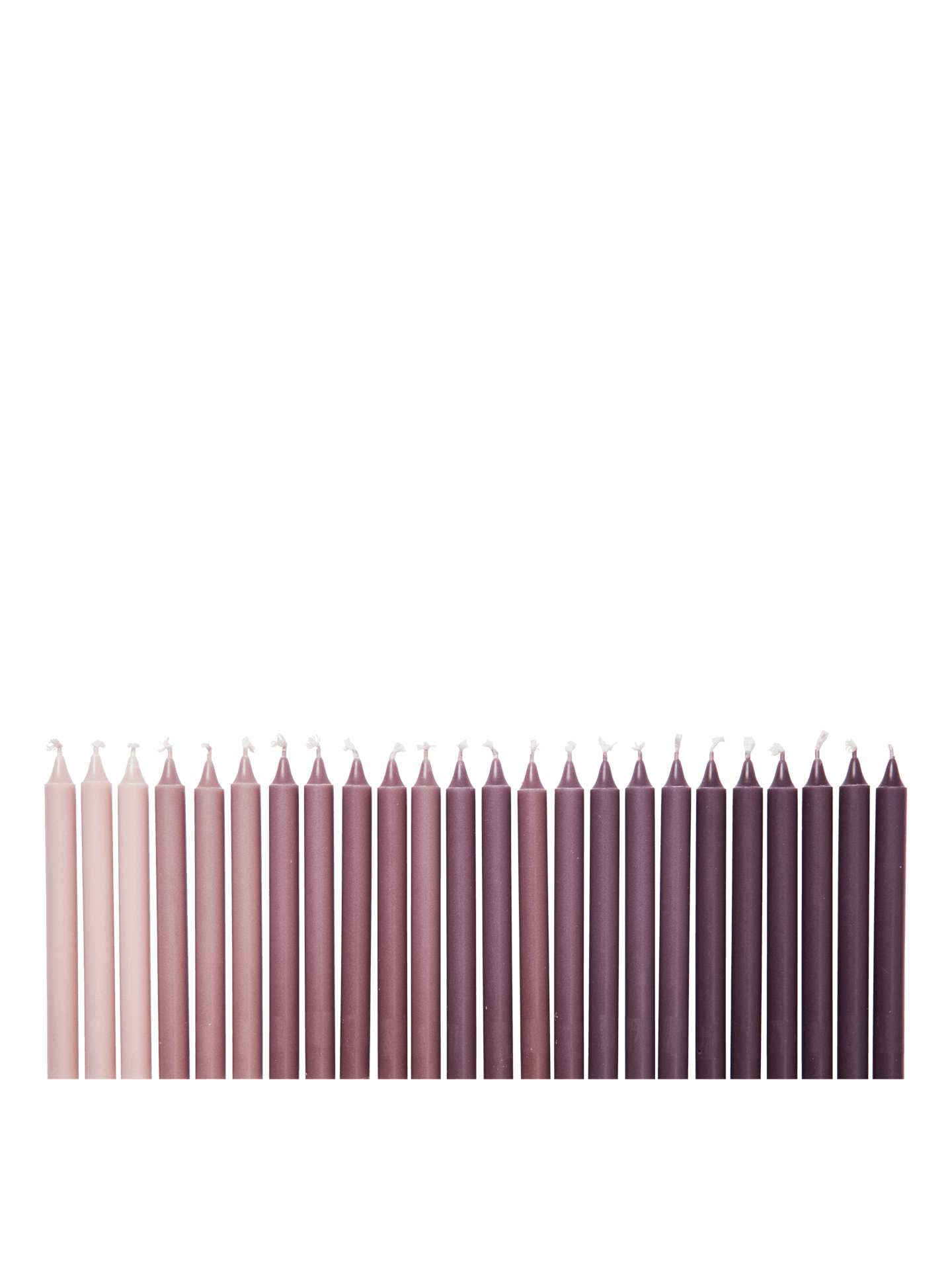 Velas Ombre – Set de 24 – Uva oscuro