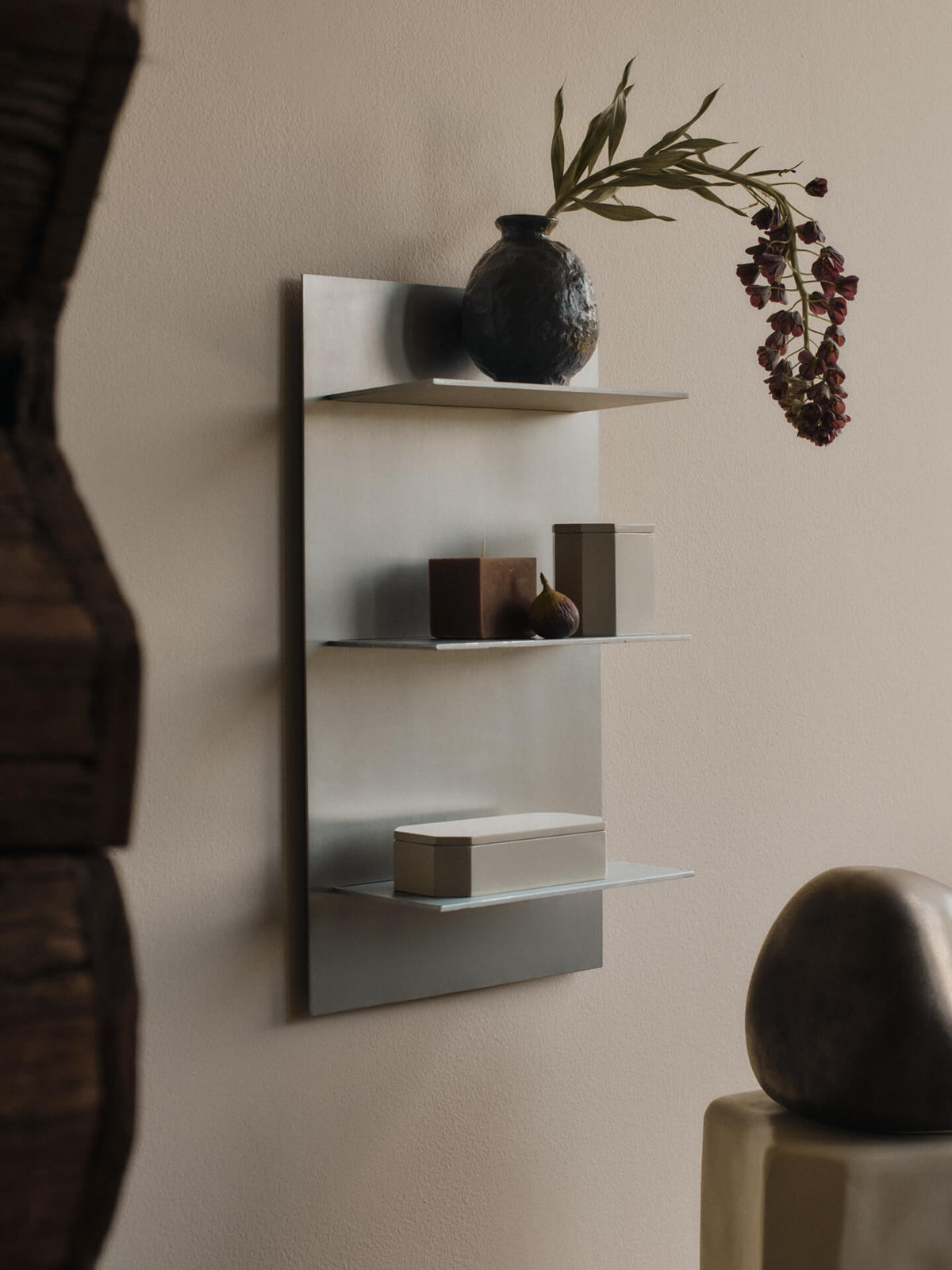 Pieza decorativa Bellure – Ovalada – Bronce rústico