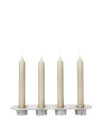 Portavelas Soothe de 4 velas – Aluminio