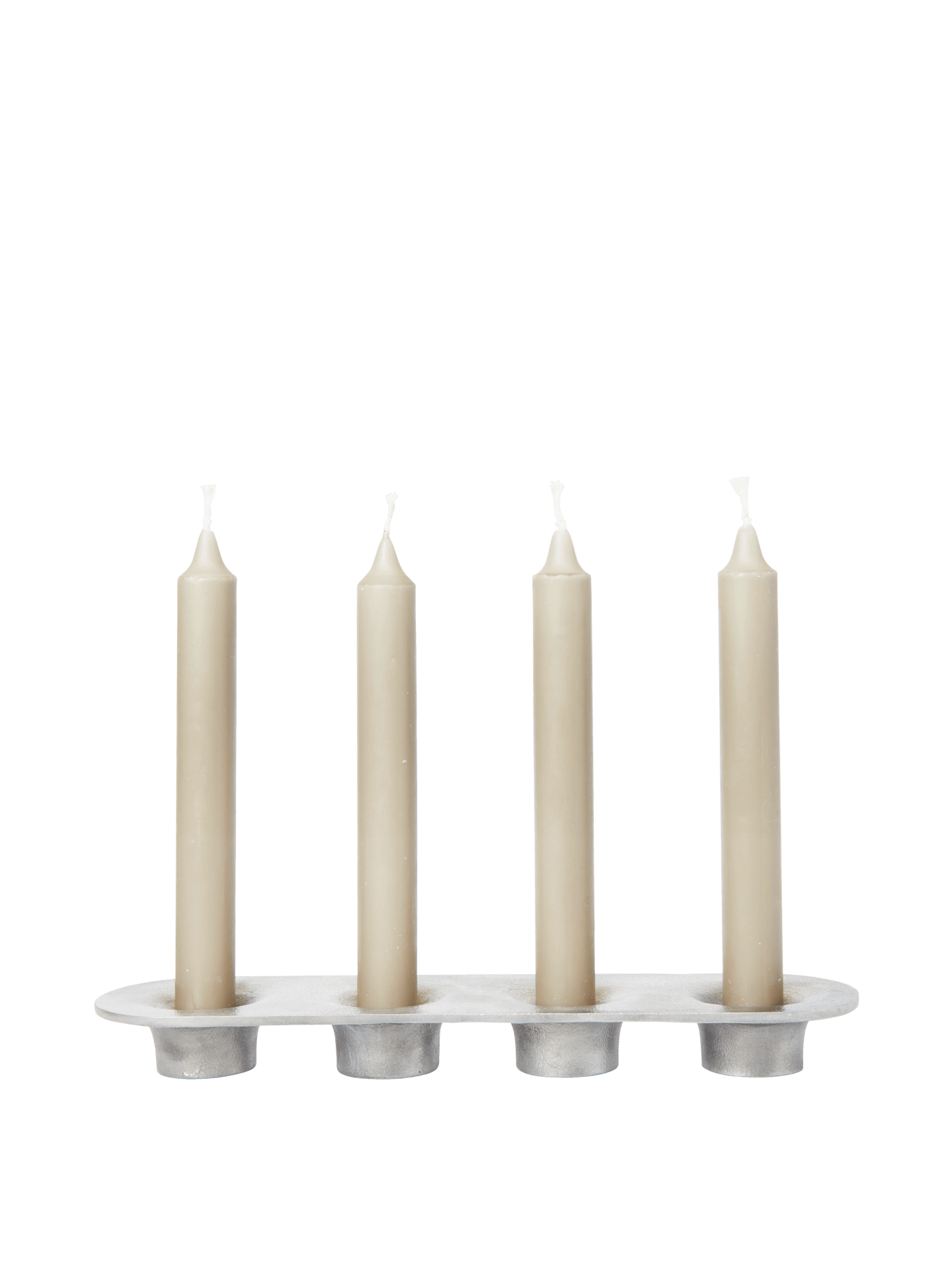 Portavelas Soothe de 4 velas – Aluminio