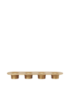 Portavelas Soothe de 4 velas – Aluminio
