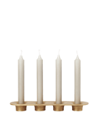 Portavelas Soothe de 4 velas – Aluminio