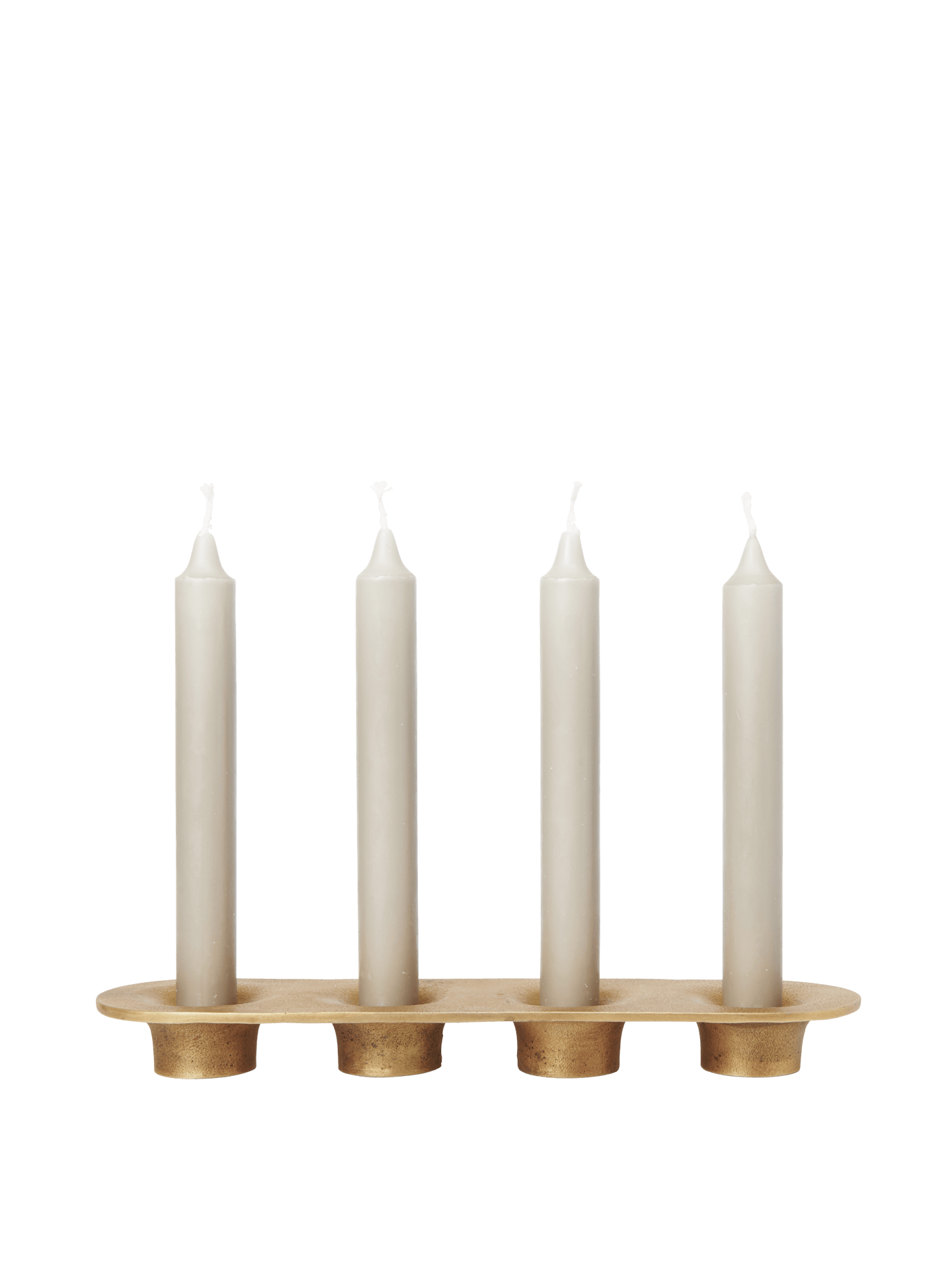 Portavelas Soothe de 4 velas – Aluminio