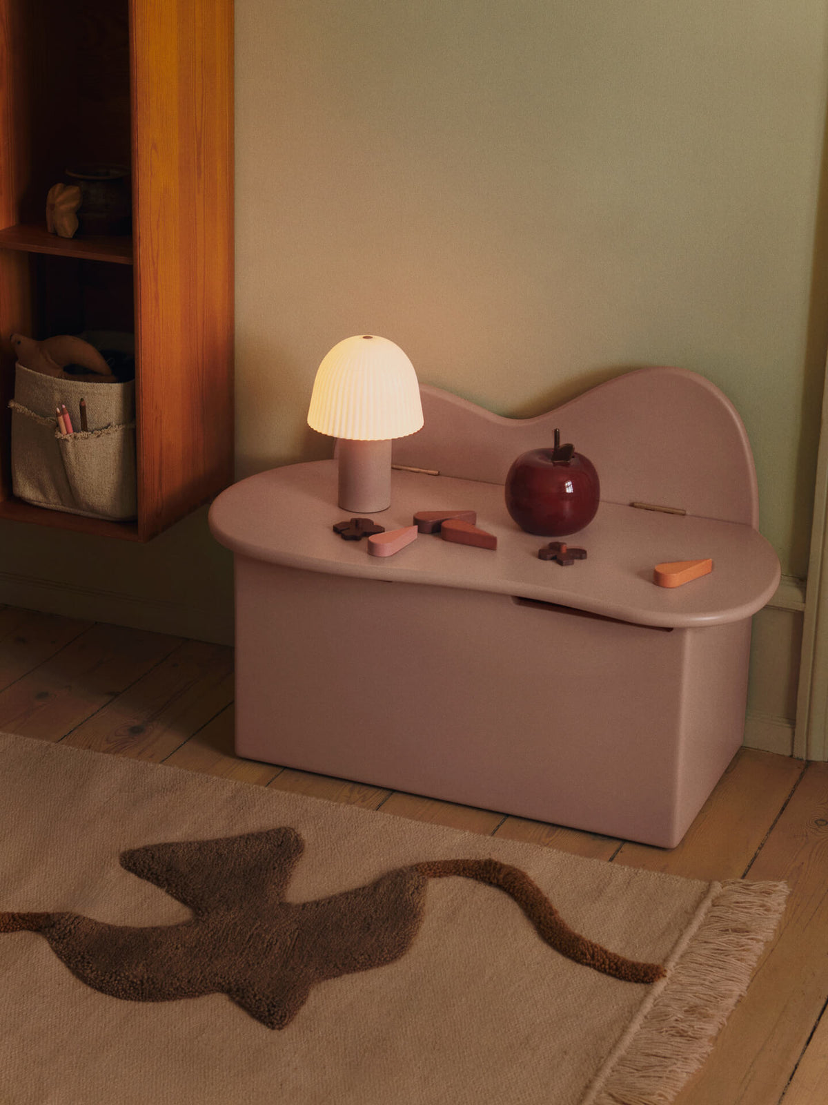 Hucha Apple – Rojo oscuro