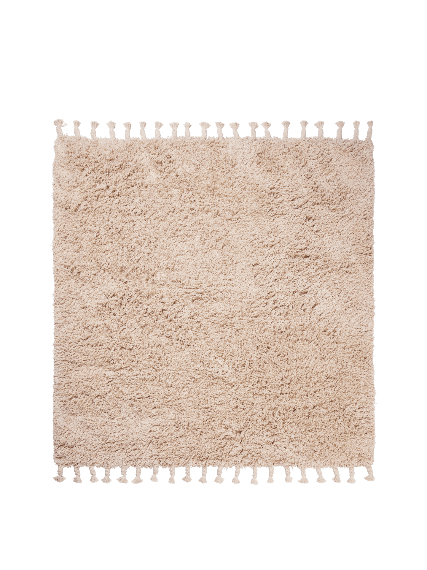 Alfombra Amass de pelo largo – Blanco roto