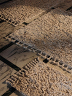 Alfombra Amass de pelo largo – Blanco roto