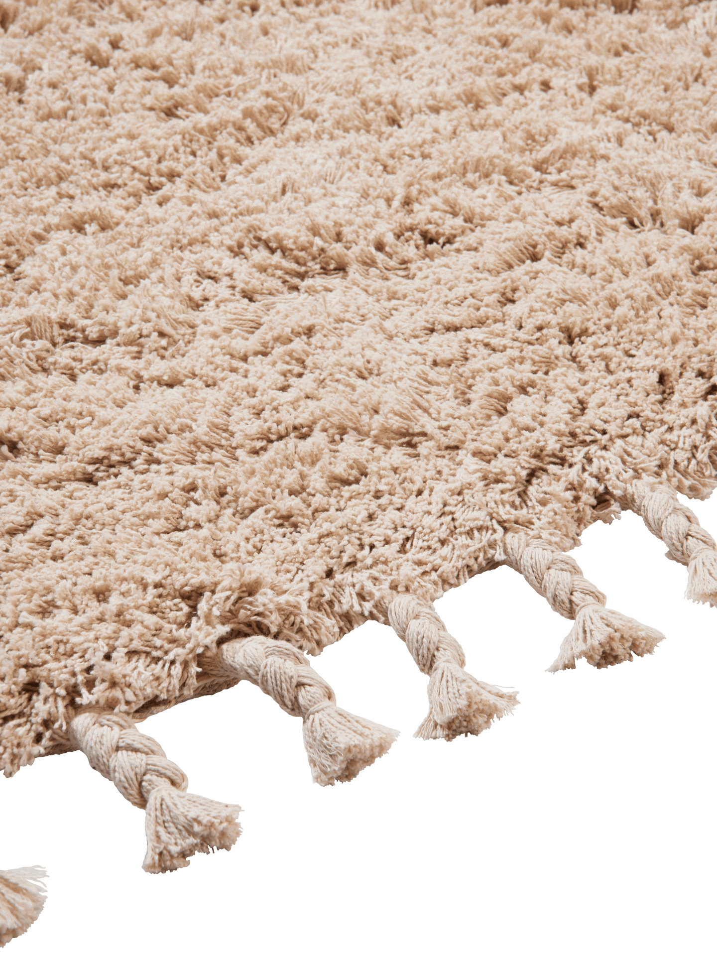 Alfombra Amass de pelo largo – Blanco roto
