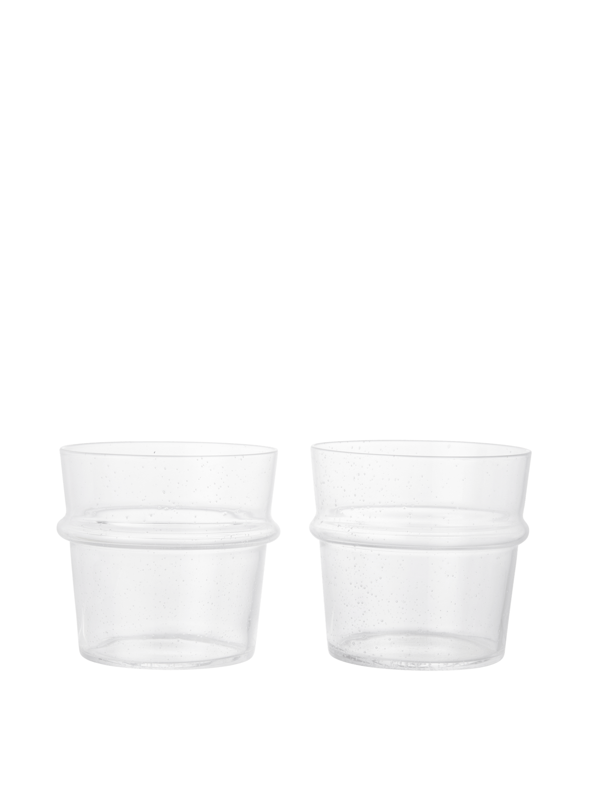 Vasos bajos Boya – Set de 2 – Rosa empolvado