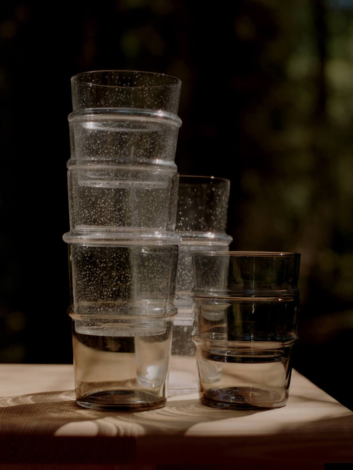 Vasos altos Boya – Set de 2 – Rosa empolvado