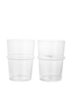 Vasos altos Boya – Set de 2 – Rosa empolvado
