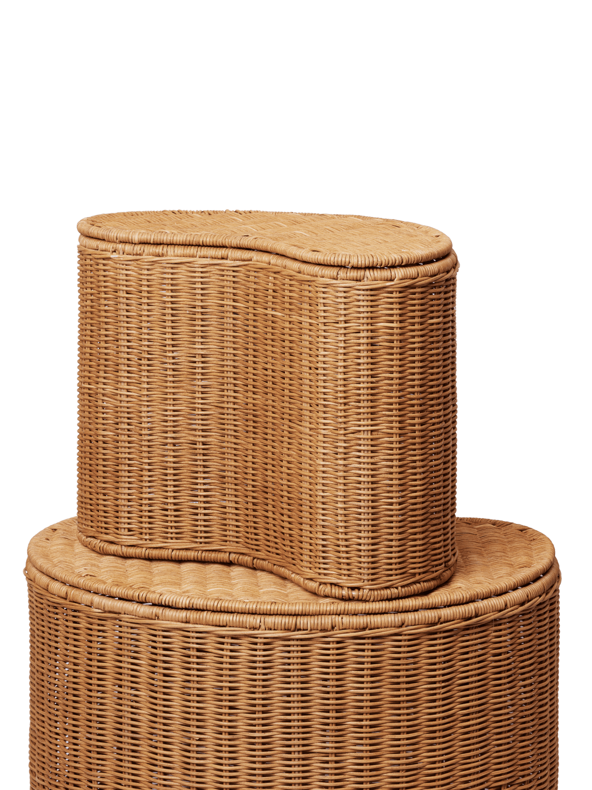Cestas de almacenamiento trenzadas Willora – Set de 2 – Natural