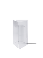 Lámpara de mesa Oeste – Vidrio transparente