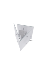 Lámpara de mesa Oeste – Vidrio transparente