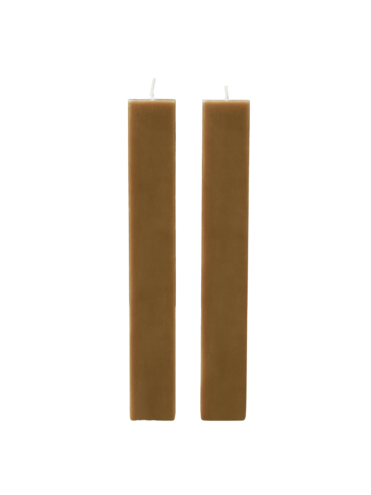 Burren – Set de 2 velas de pilar – Bronce