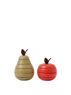 Frutas apilables Apple y Pear – Set de 2 – Multicolor