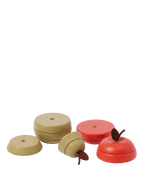 Frutas apilables Apple y Pear – Set de 2 – Multicolor