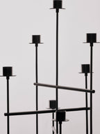 Candelabro Elysia – Acero inoxidable cepillado