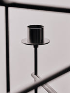 Candelabro Elysia – Acero inoxidable cepillado
